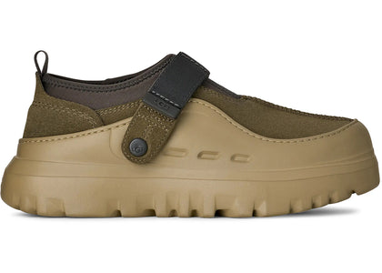 UGG PeakMod Lowcut Dark Olive Moss Green - sneakers view 2
