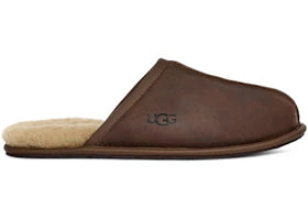 UGG Scuff Leather Slipper Tan - vue 360