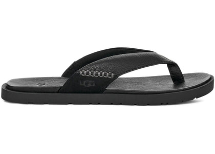 UGG Seaside II Flip Sandal Black - authentic UGG sneakers
