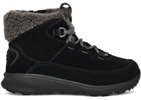 UGG TerreTrail Cozy Lace Boot Black (Kids) - vue 360