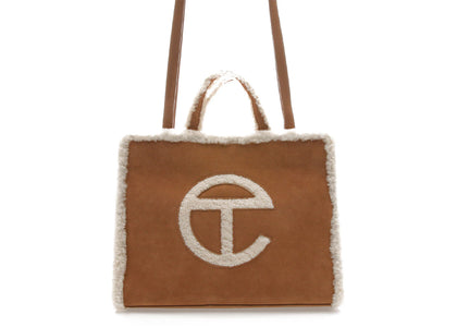 Telfar x UGG Shopping Bag Medium Chestnut sneakers - authentic Telfar shoes