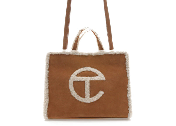 Telfar x UGG Shopping Bag Medium Chestnut sneakers - authentic Telfar shoes