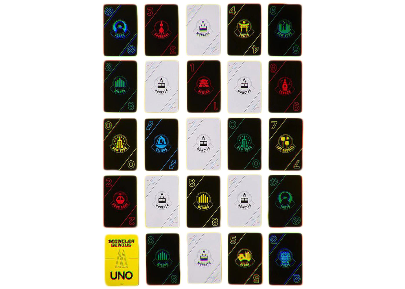 UNO x MonclerGenius Deck Yellow - vue secondaire B