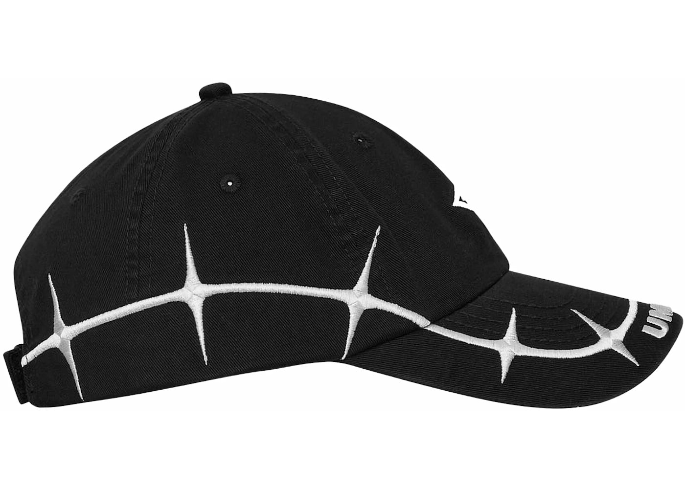 Umbro x Slam Jam Spines Cap Washed Black - vue secondaire B
