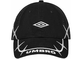 Umbro x Slam Jam Spines Cap Washed Black - vue 360