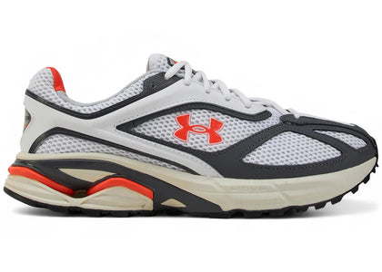 Under Armour Apparition White Castlerock Ares Red - authentic Under Armour sneakers