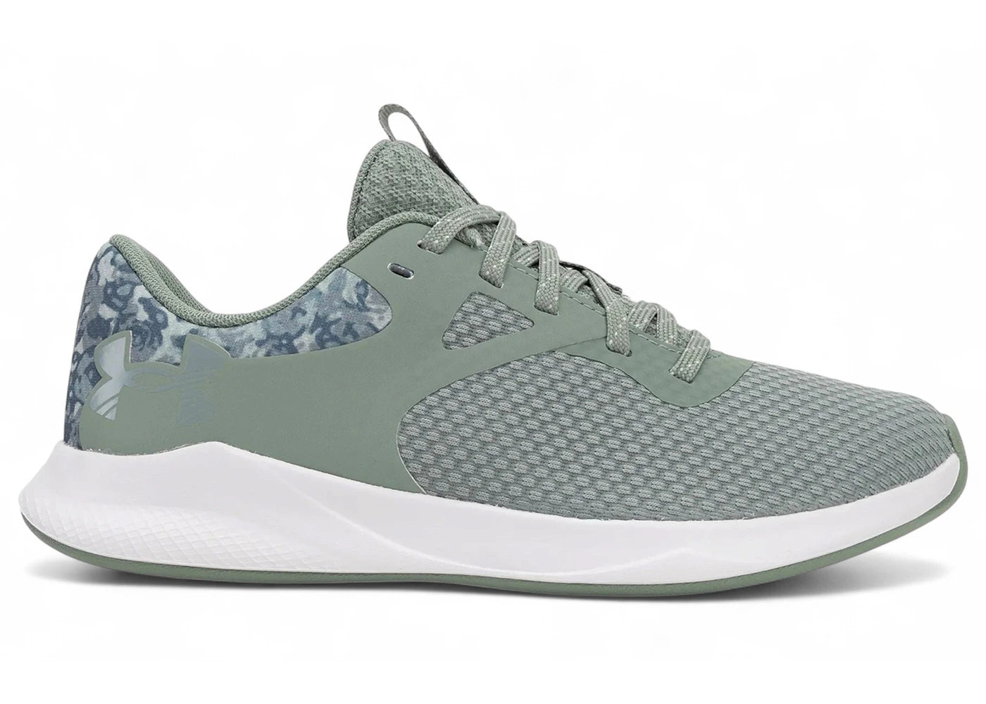 Under Armour Charged Aurora 2+ Silica Green White Metallic Silica (Women's) - vue secondaire A