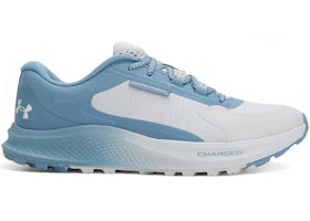 Under Armour Charged Bandit Trail 3 Halo Gray Blue Smoke Nimbus Blue (Women's)