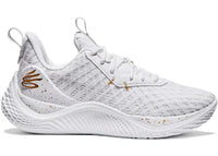 Under Armour Curry Flow 10 Team White Metallic Gold