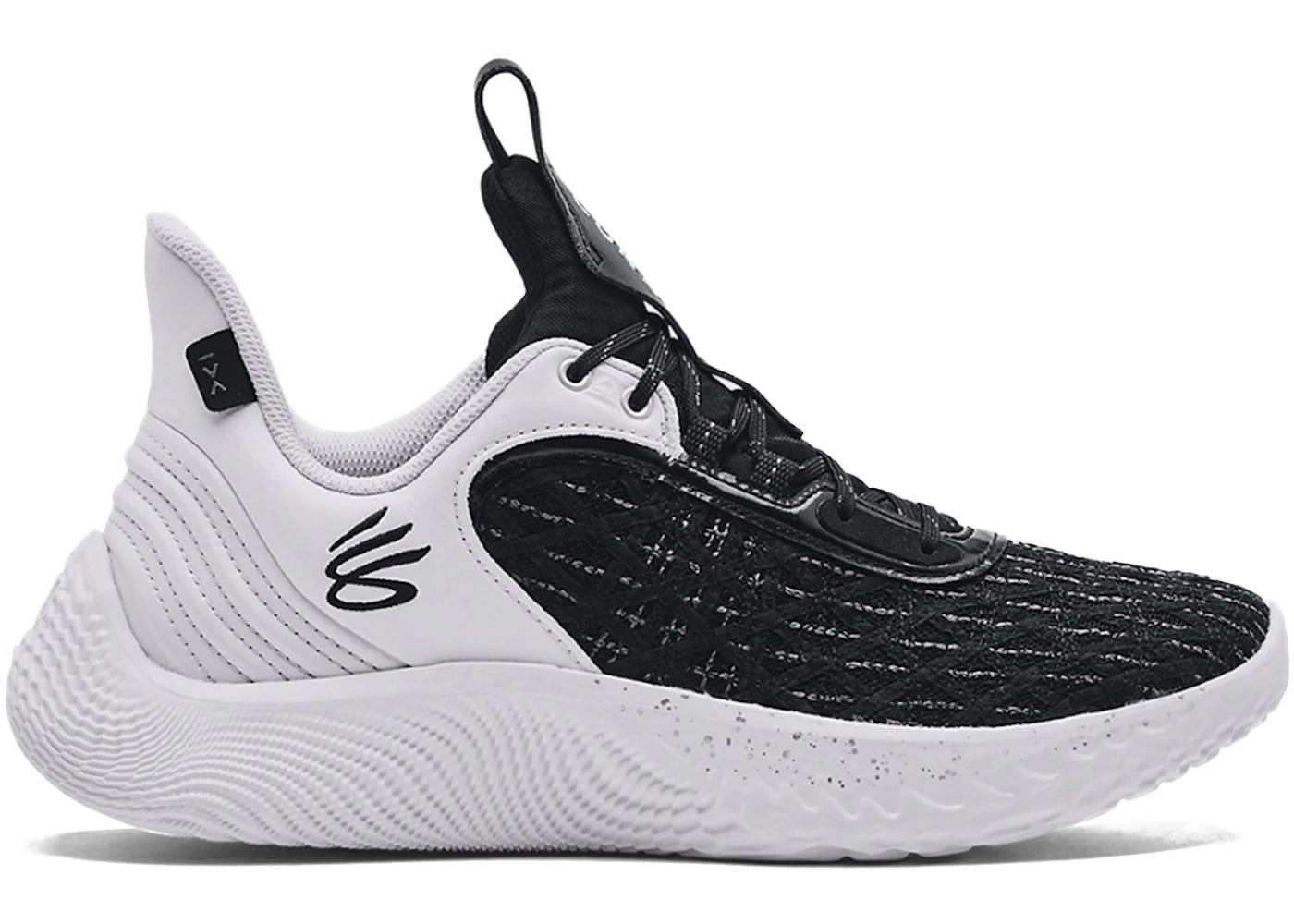 Under Armour Curry Flow 9 TB White Black - vue 360