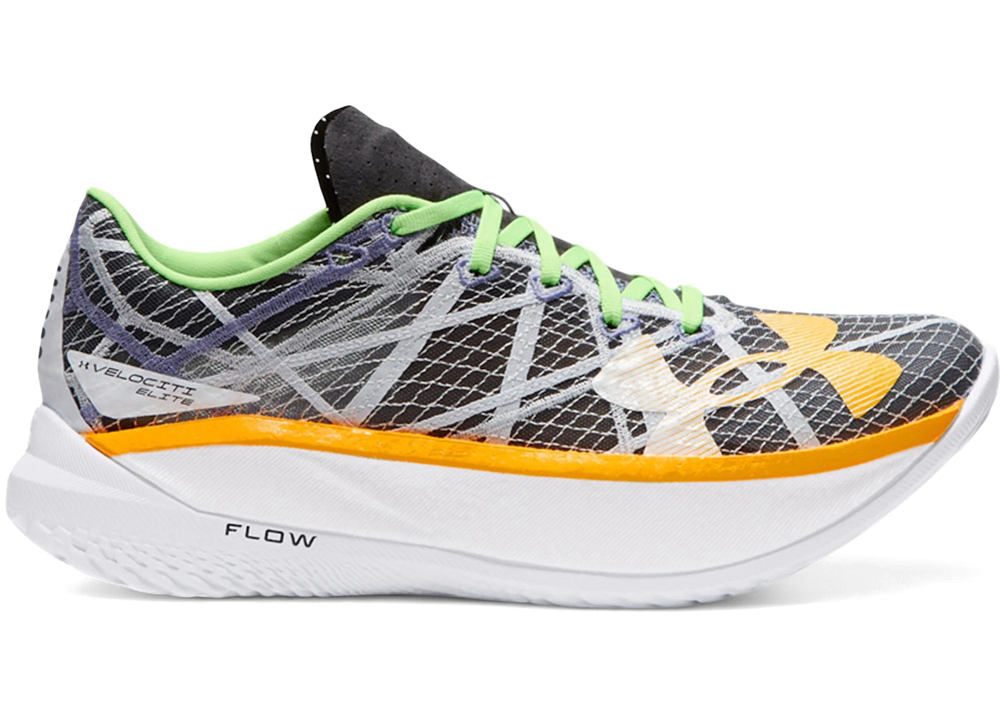 Under Armour Flow Velociti Elite 2 Anthracite White - vue secondaire A