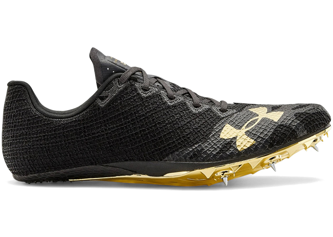 Under Armour HOVR Smokerider Black Metallic Victory Gold - vue 360