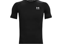 Under Armour Heatgear Compression Short Sleeve T-shirt Black/White
