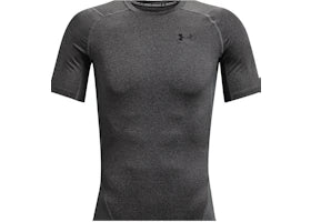 Under Armour Heatgear Compression Short Sleeve T-shirt Carbon Heather/Black - vue 360