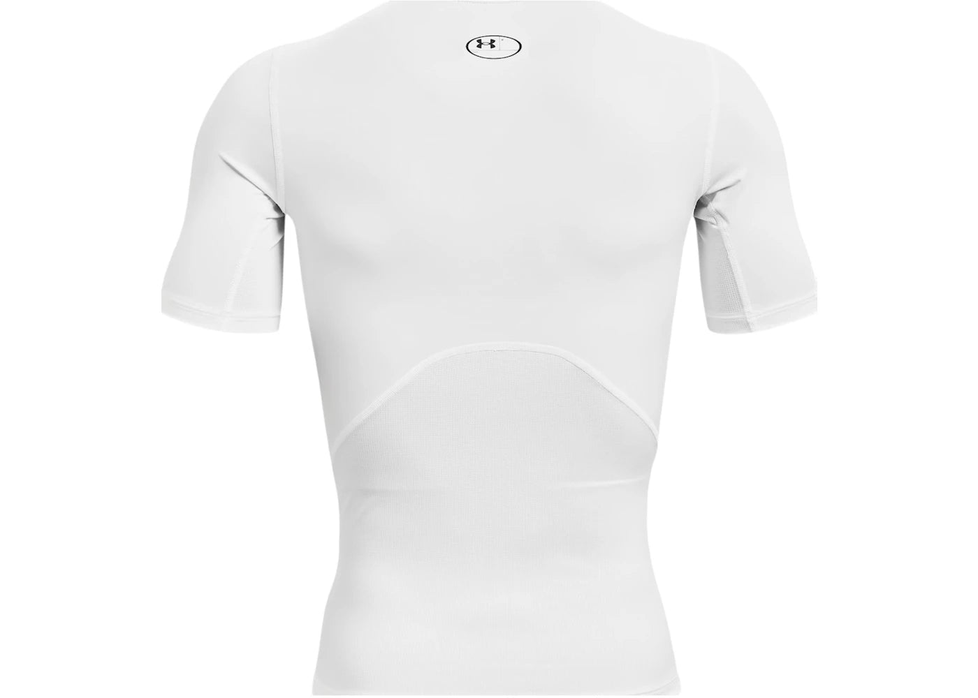 Under Armour Heatgear Compression Short Sleeve T-shirt White/Black - vue secondaire B