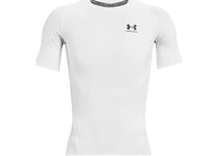 Under Armour Heatgear Compression Short Sleeve T-Shirt White/Black