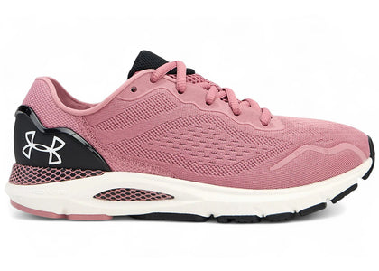 Under Armour Hovr Sonic 6 Pink Elixir Black Halo Grey (Women's) - sneakers view 2