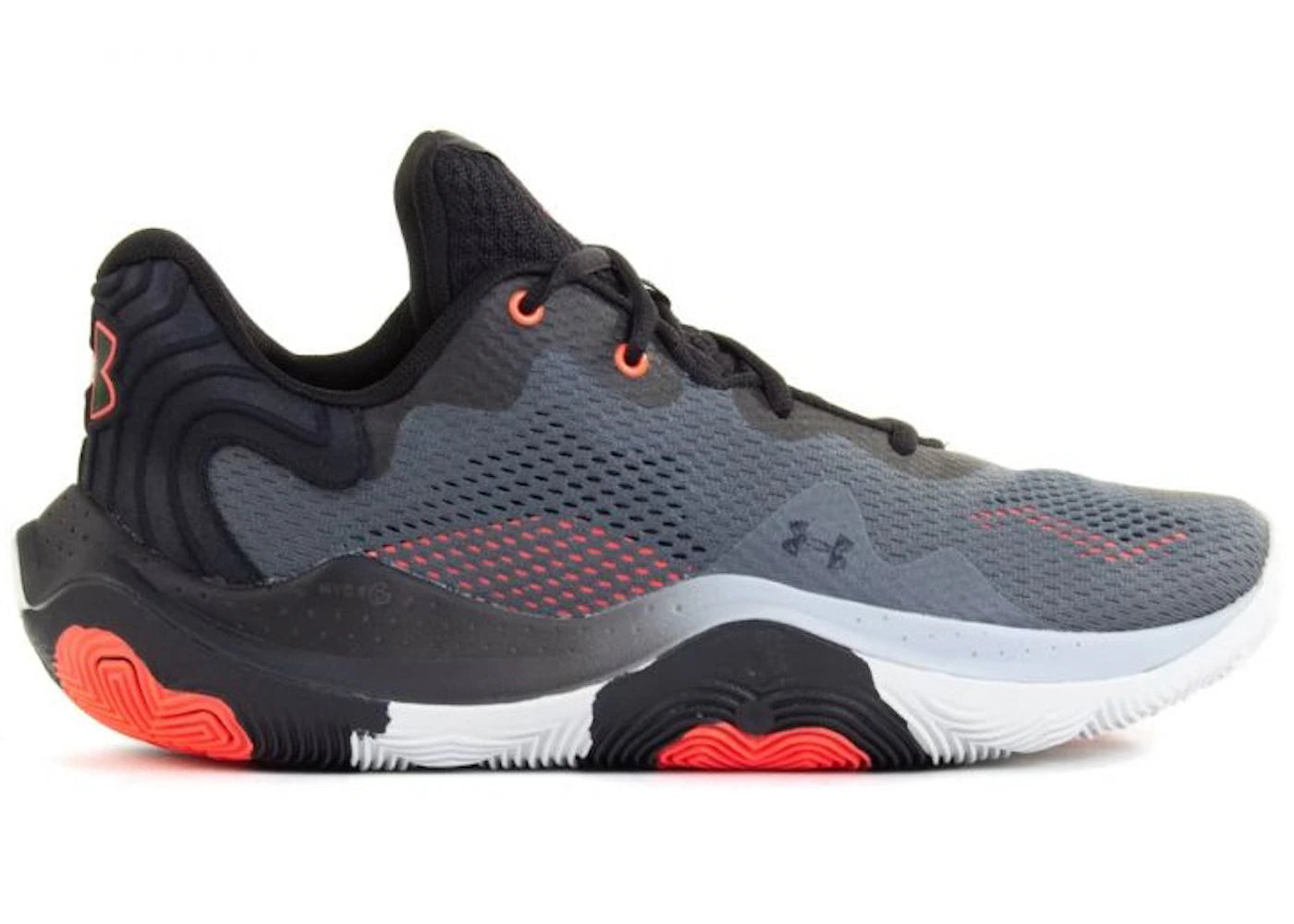 Under Armour Spawn 4 Pitch Grey Black - vue secondaire A