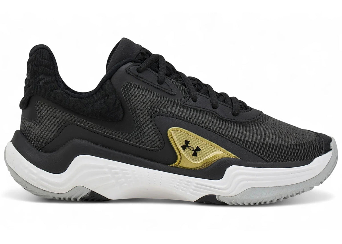 Under Armour Spawn 7 Black Metallic Gold Black - vue secondaire A