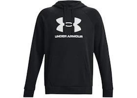 Under Armour UA Rival Fleece Logo Hoodie Black/White