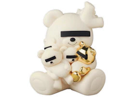 Undercover x Medicom Toy x Densuke28 Bear Figure White - vue 360