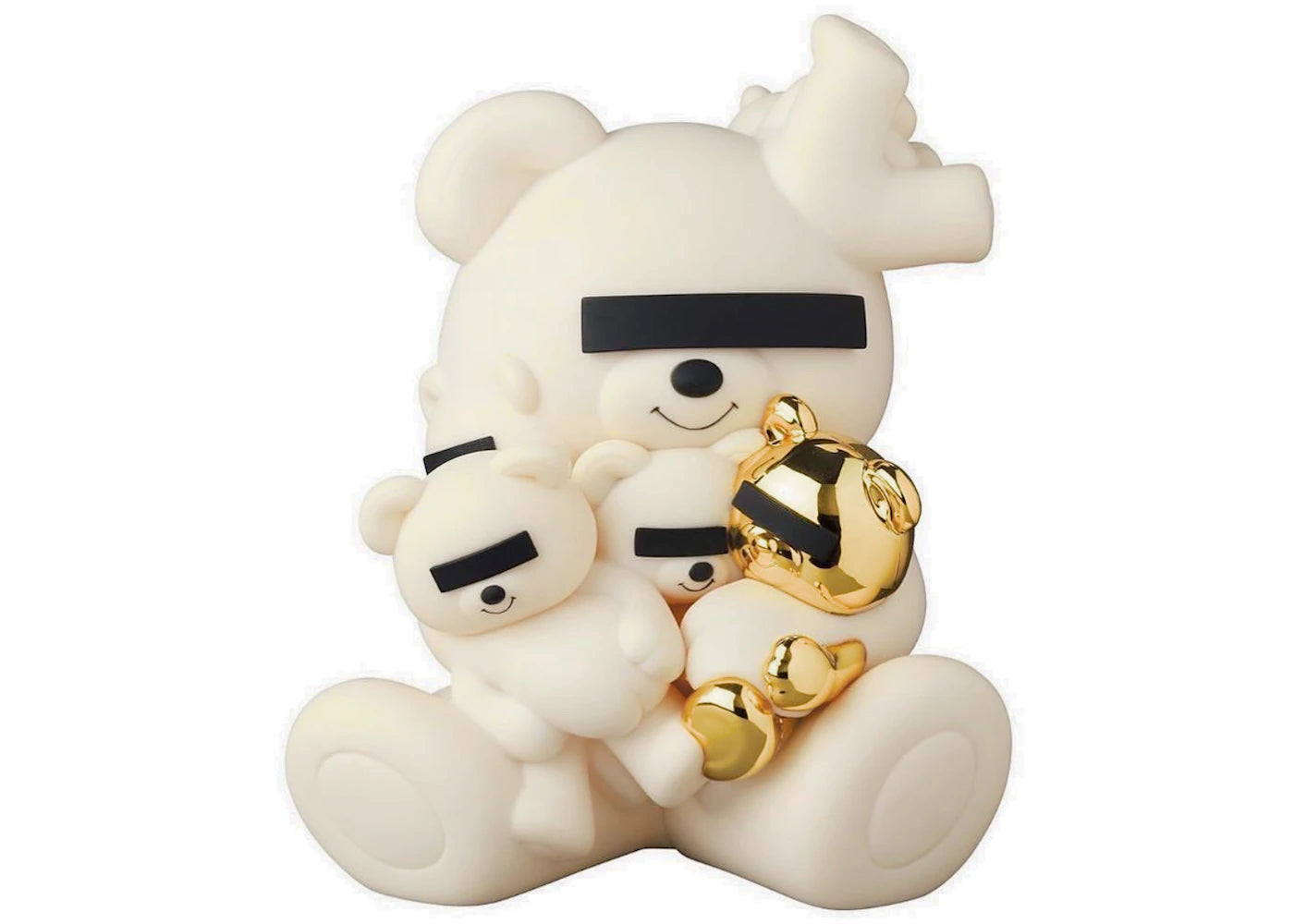 Undercover x Medicom Toy x Densuke28 Bear Figure White - vue secondaire A