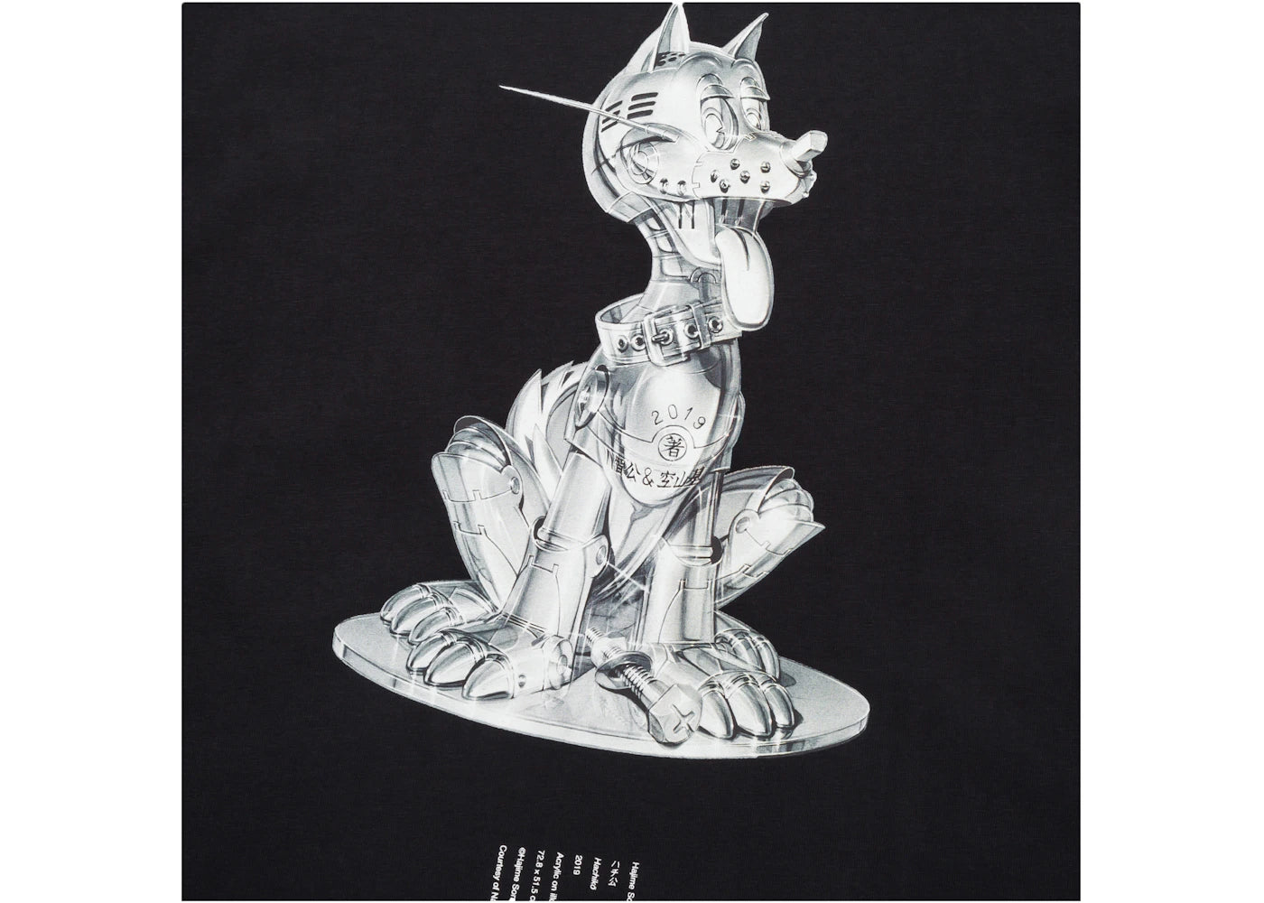 Uniqlo NEO-MIYAGE Hajime Sorayama T-Shirt Black - vue secondaire B