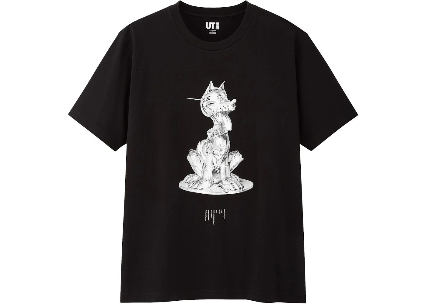 Uniqlo NEO-MIYAGE Hajime Sorayama T-Shirt Black - vue secondaire A