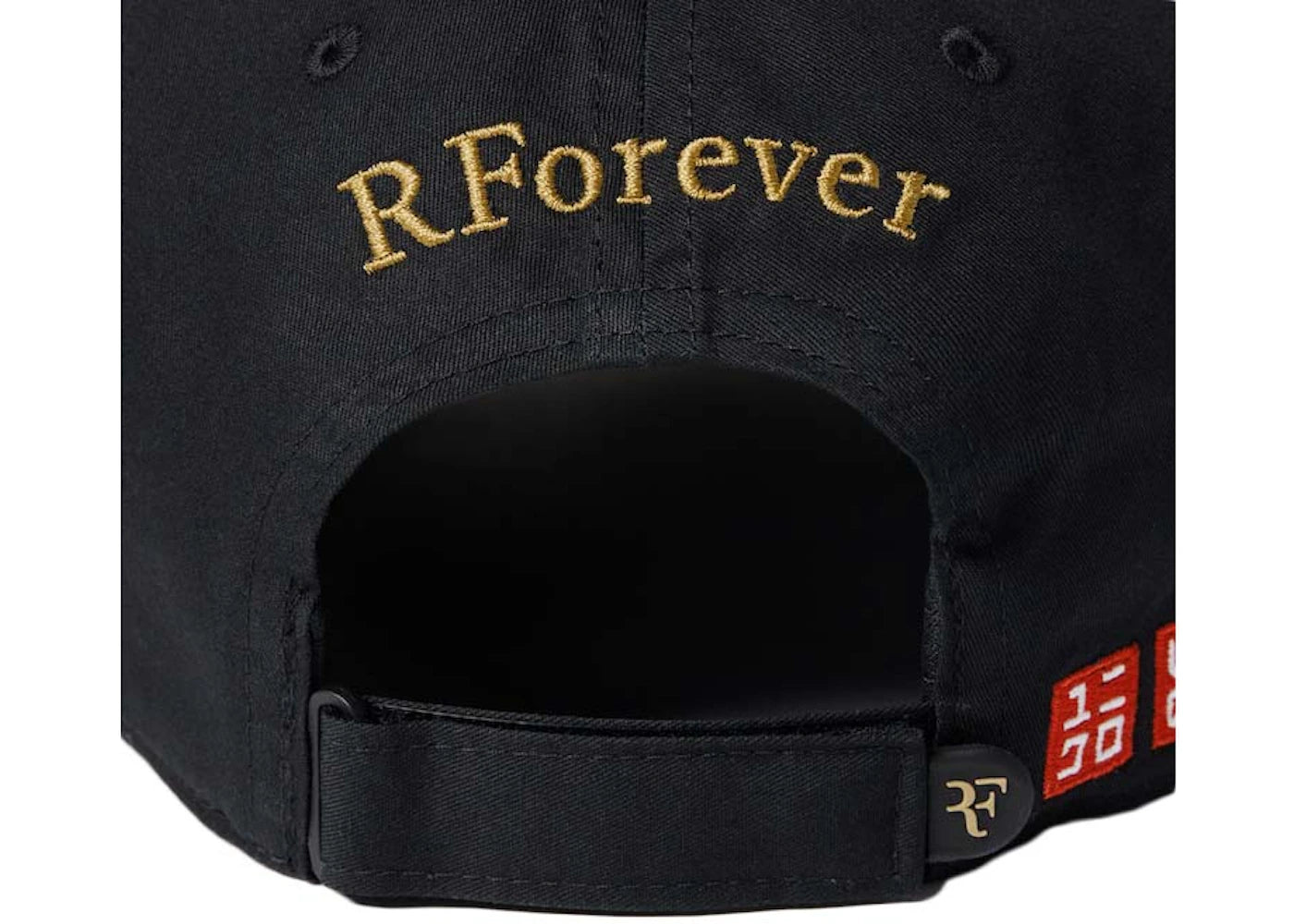 Uniqlo Roger Federer (RF) Commemorative Cap Black/Gold - vue secondaire A
