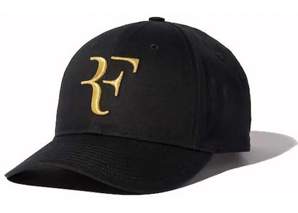 Uniqlo Roger Federer (RF) Commemorative Cap Black/Gold - authentic Uniqlo product