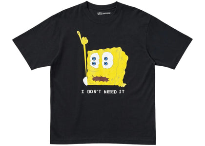 Uniqlo x CPFM Spongebob Squarepants UT Graphic T-Shirt Black - authentic Uniqlo apparel
