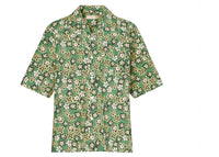 Uniqlo x MARNI Oversized Open Collar Shirt (Asia Sizing) Green