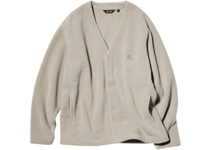 Uniqlo x Needles Fleece Cardigan Beige - authentic Uniqlo product