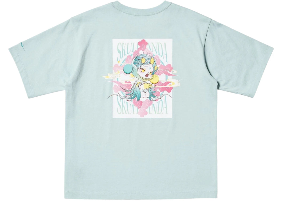 Uniqlo x POP MART SKULLPANDA Women's UT Graphic T-Shirt Green - vue secondaire B