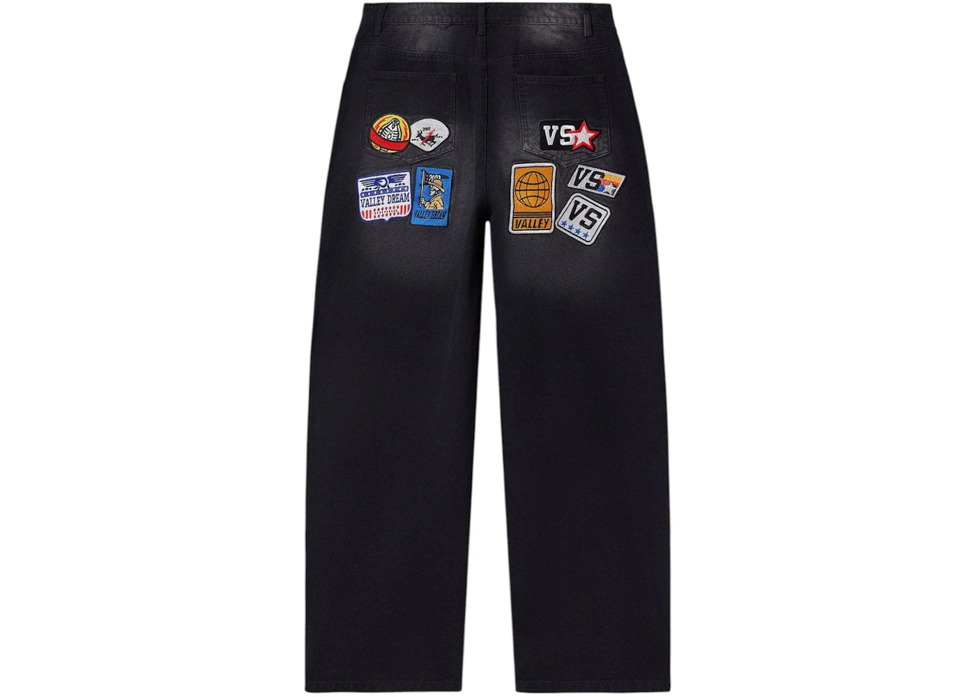 Vale Forever 1980's Painters Pant Black - vue secondaire B