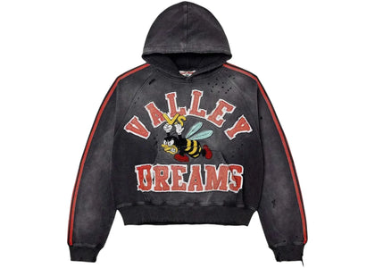 Vale Forever Anthem Pullover Hoodie Black/Red - authentic Vale Forever apparel