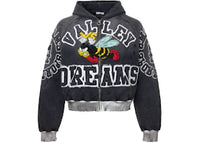 Vale Forever Anthem Zip Up Hoodie Black