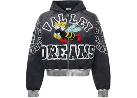 Vale Forever Anthem Zip Up Hoodie Black