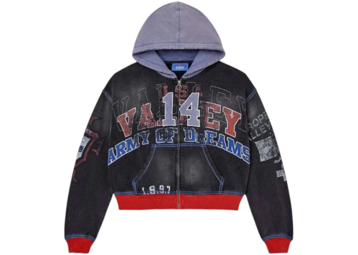 Vale Forever Big 14 Zip Up Hoodie Multicolor - vue secondaire B