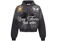Vale Forever Blackrock Zip Up Hoodie Black