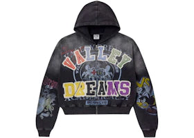 Vale Forever Blasted Zip Up Hoodie Black