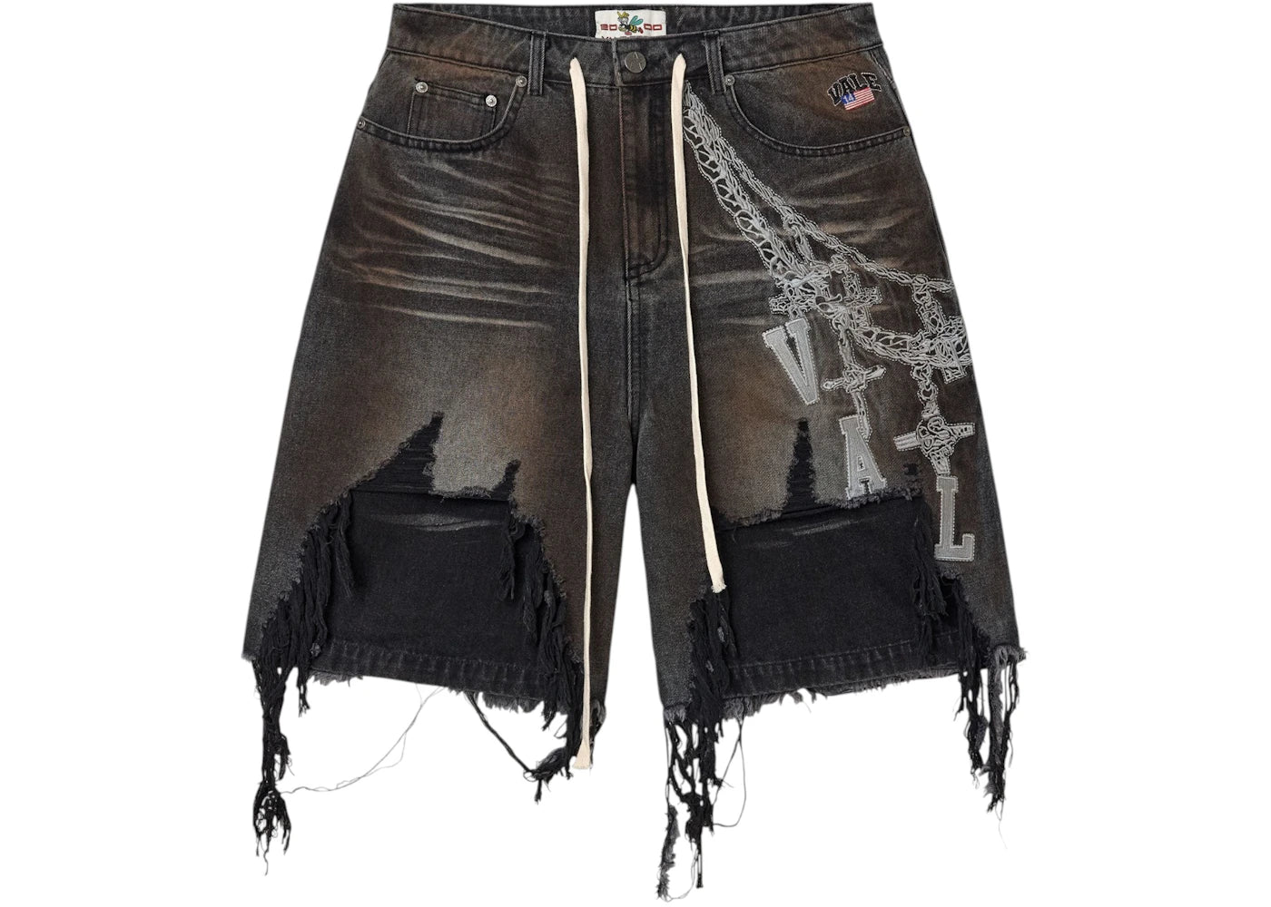 Vale Forever Chain Jorts Black - vue secondaire A