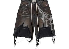 Vale Forever Chain Jorts Black