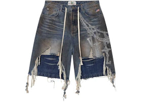 Vale Forever Chain Jorts Blue