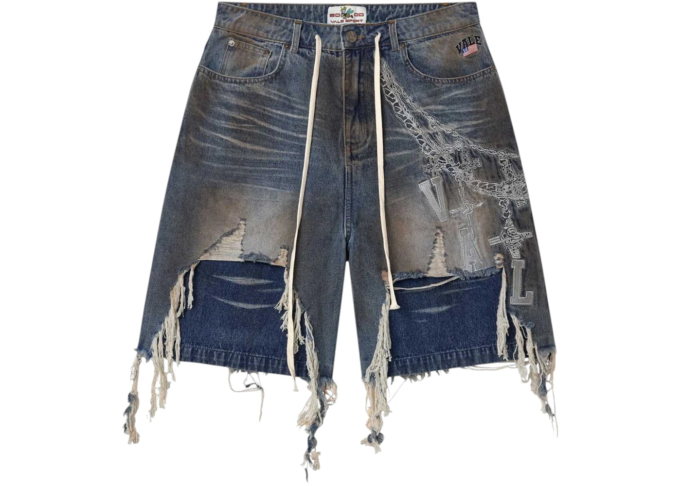 Vale Forever Chain Jorts Blue - vue secondaire A