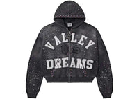 Vale Forever Classico Zip Up Hoodie Black