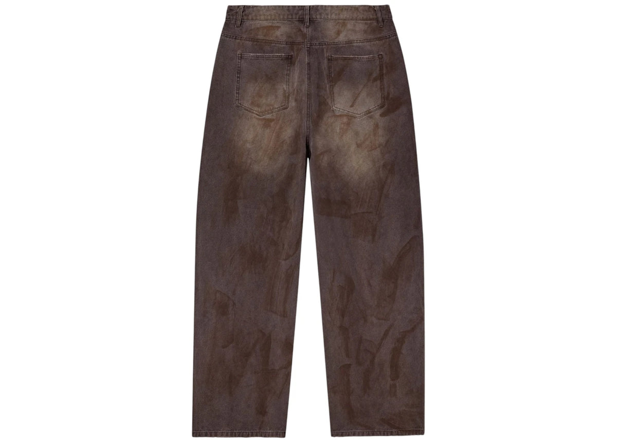 Vale Forever Cocoa Painters Denim Jeans Stone Washed - vue secondaire B