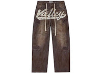 Vale Forever Cocoa Painters Denim Jeans Stone Washed