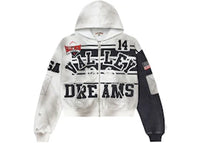 Vale Forever Collage Zip Up Hoodie Mono
