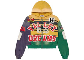 Vale Forever Collage Zip Up Top Mardi Gras - vue 360
